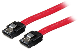Startech.com 24IN Latching SATA Cable - SATA Cable - 61 Cm STASTO102