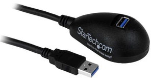 Startech.com 5 Ft Black Desktop USB 3.0 Extension Cable - A To A M/F - USB Extension Cable - 1.5 M STAGPS393