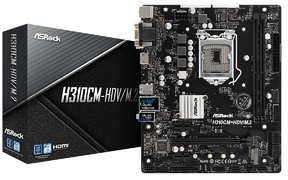 Bluepoint - Asrock H310CM-Hdv/M.2 Motherboard